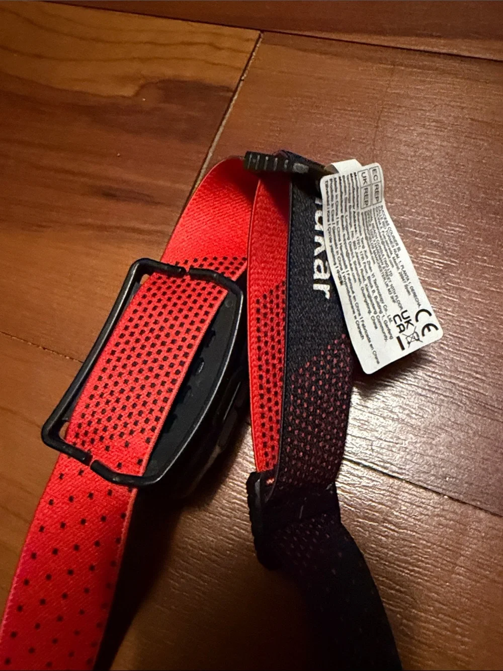 Blukar Black & Red LED Headlamp - Compact Hands-Free Lighting